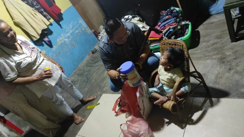 Cek Bayi Stunting, Wong Chun Sen Senang Sudah banyak Perubahan