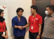 Dihajar Massa, Polsek Delitua Amankan Tersangka Pencuri di Alfamart