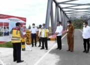 Gubernur Edy Dampingi Presiden, Harapkan Infrastruktur di Nias Barat Tekan Angka Kemiskinan