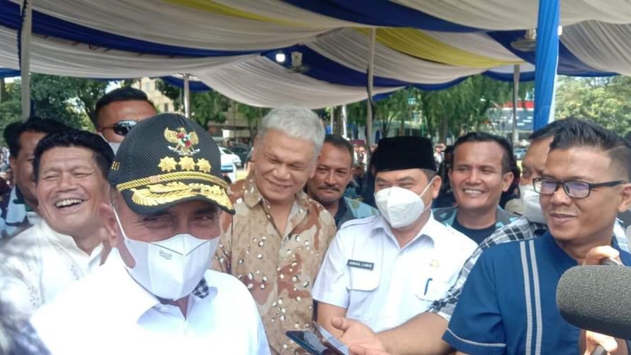 Gubsu Edy Rahmayadi Apresiasi IPK Gelar Vaksinasi Massal