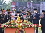 Gubsu Hadiri Peringati HUT ke-76 Bhayangkara: Jadikan Pemacu Kualitas Polda Sumut