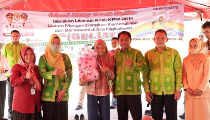 Geliat KPM PKH, Bupati Sergai: Membaca adalah Jendela Dunia