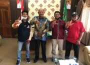 Ikuti Kejuaraan PORSENI di Banjarmasin, Plt Bupati Langkat Lepas Dua Atlet Taekwondo