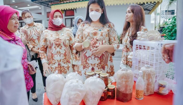 Kahiyang Ajak TP PKK Kecamatan Sosialisasi Keanekaragaman Pangan Lokal 