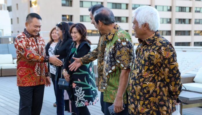 Kasad Silaturahmi dengan Diaspora Indonesia di Los Angeles