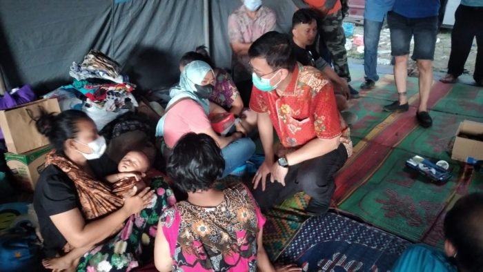 Pasca Kebakaran Hanguskan 40 Rumah Warga, Hasyim Minta Perhatian Pemko Medan