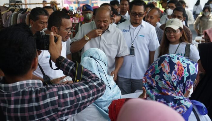 Plt Bupati Langkat: Bazar UMKM BUMN Aksi Nyata Kepedulian Sosial