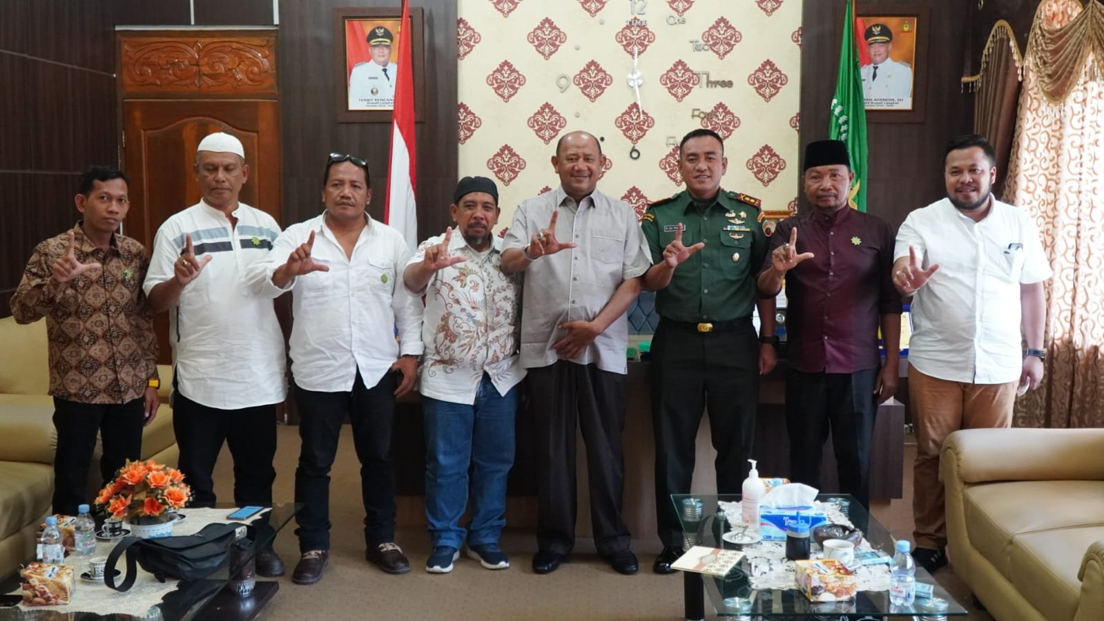 Plt Bupati Langkat Terima Audiensi BKM Masjid Raya Pangkalan Susu dan TALITAKUM