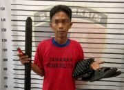 Polsek Delitua Ringkus Tersangka Pembakaran Rumah