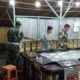 Salah satu meja judi tembak ikan yang diamankan tim gabungan, Kodim 0208/As dan Polres Asahan. (Foto : humas)