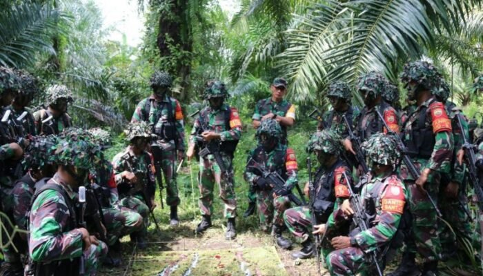 191 Prajurit Yonif Raider 100/PS Mengikuti Lattis Tingkat Kompi