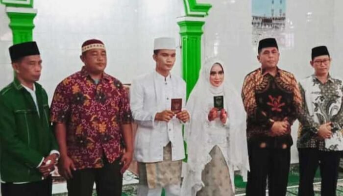 Anggota DPRD Medan Abdul Rani Jadi Saksi Pernikahan Rifa’i Hasibuan