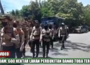 Akhirnya, Api di Perbukitan Danau Toba Padam
