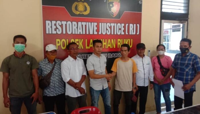 Adu Kepala di Tanjung Tiram Akhirnya Berdamai di Polsek Labuhan Ruku