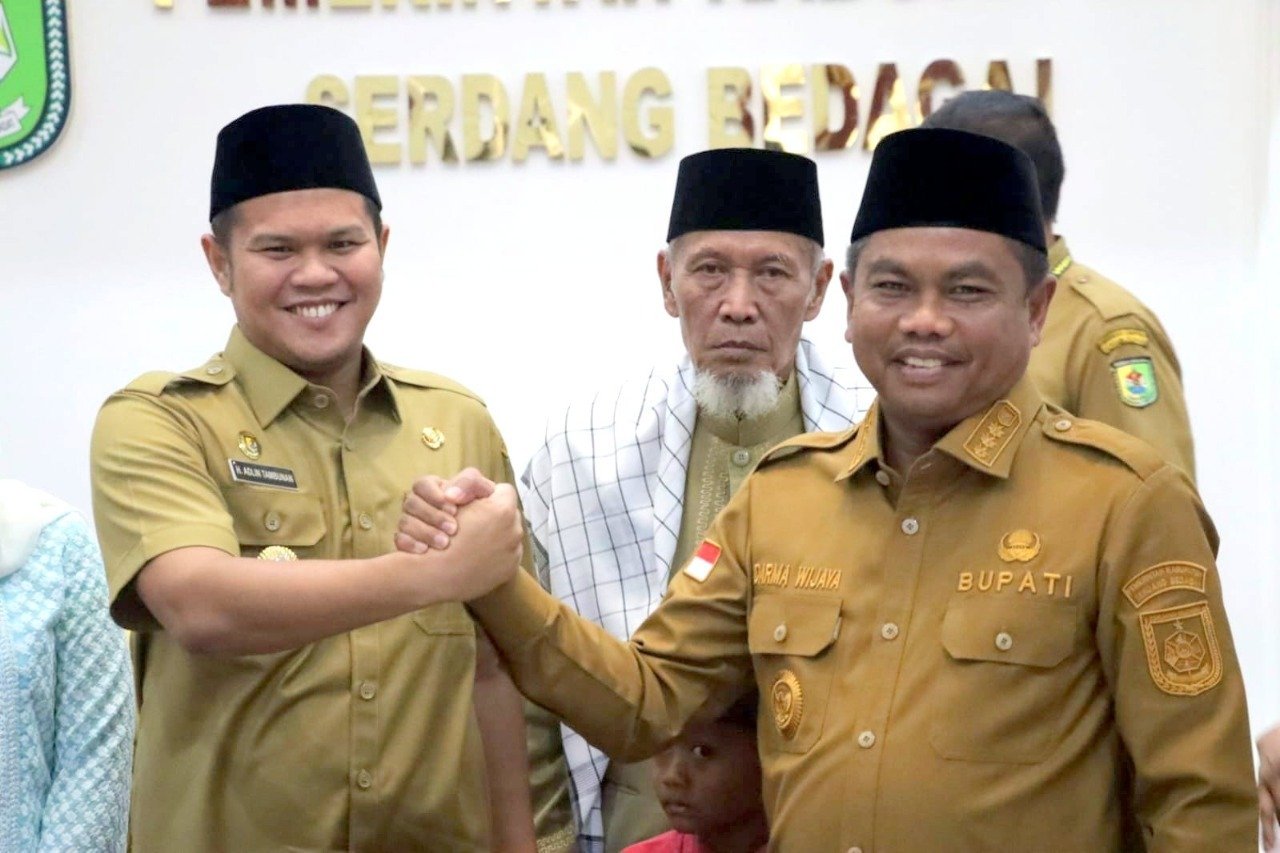 Bupati dan Wabup Sergai Resmi Tempati Kantor Baru