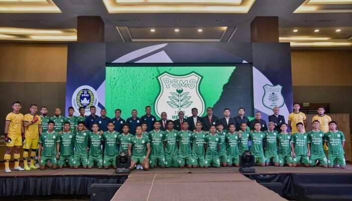 Edy Rahmayadi Hadiri Launching Jersey dan Pemain PSMS, Harapkan Tiga Klub dari Sumut Masuk Liga Satu