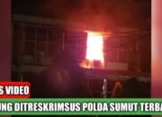 Polda Sumut Ungkap Penyebab Kebakaran di Ruang Tipikor Ditreskrimsus