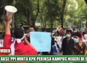Gelar Aksi, PPI Minta KPK Periksa Kampus Negeri di Sumut