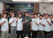 Kapendam I/BB Gelar Coffee Morning bersama Wartawan