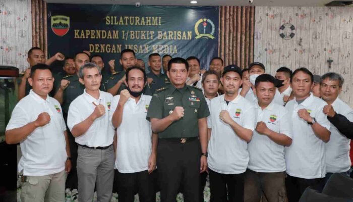 Kapendam I/BB Gelar Coffee Morning bersama Wartawan