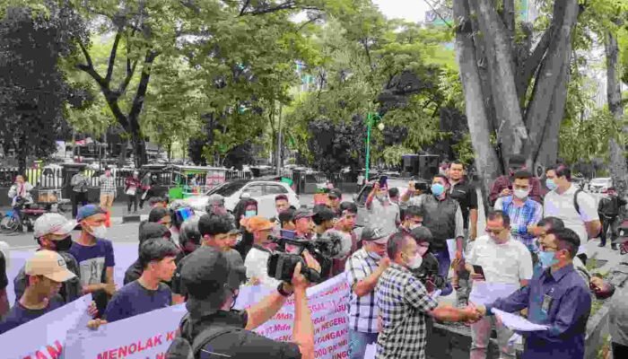 JPKP Gelar Unjukrasa di PN Medan, Minta Berantas Mafia Perkara di Jalan Kuda