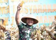 Jenderal Dudung Laksanakan Panen Raya dan Resmikan 100 Titik Sumber Air