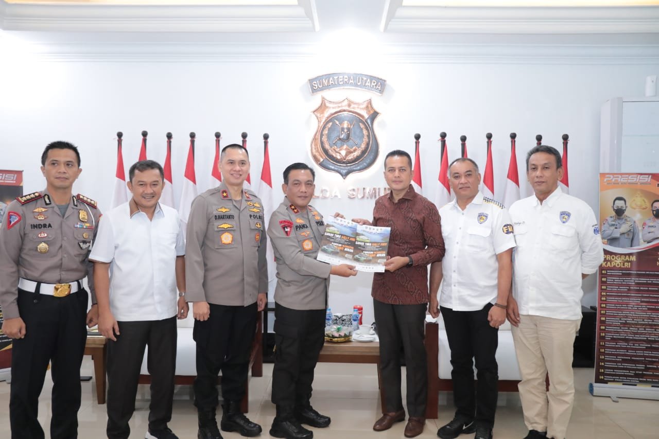 Kapolda Sumut Dukung Danau Toba Rally 2022 Berdampak Meningkatkan Ekonomi Masyarakat
