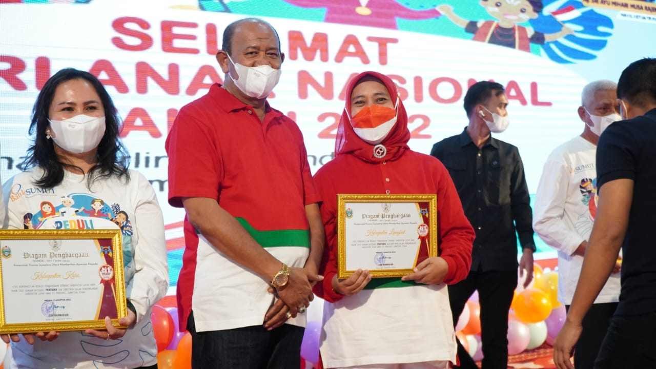 Langkat Terima KLA Kategori Pratama, Plt Bupati akan Tingkatkan Fasilitas Anak