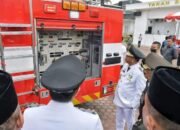 Pemkab Sergai Terima Hibah Mobil Damkar dari Kemendagri&nbsp;&nbsp;