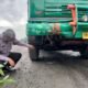 Pemotor Tewas Tabrak Truk di Jalinsum Batu Bara, Sopir Melarikan Diri