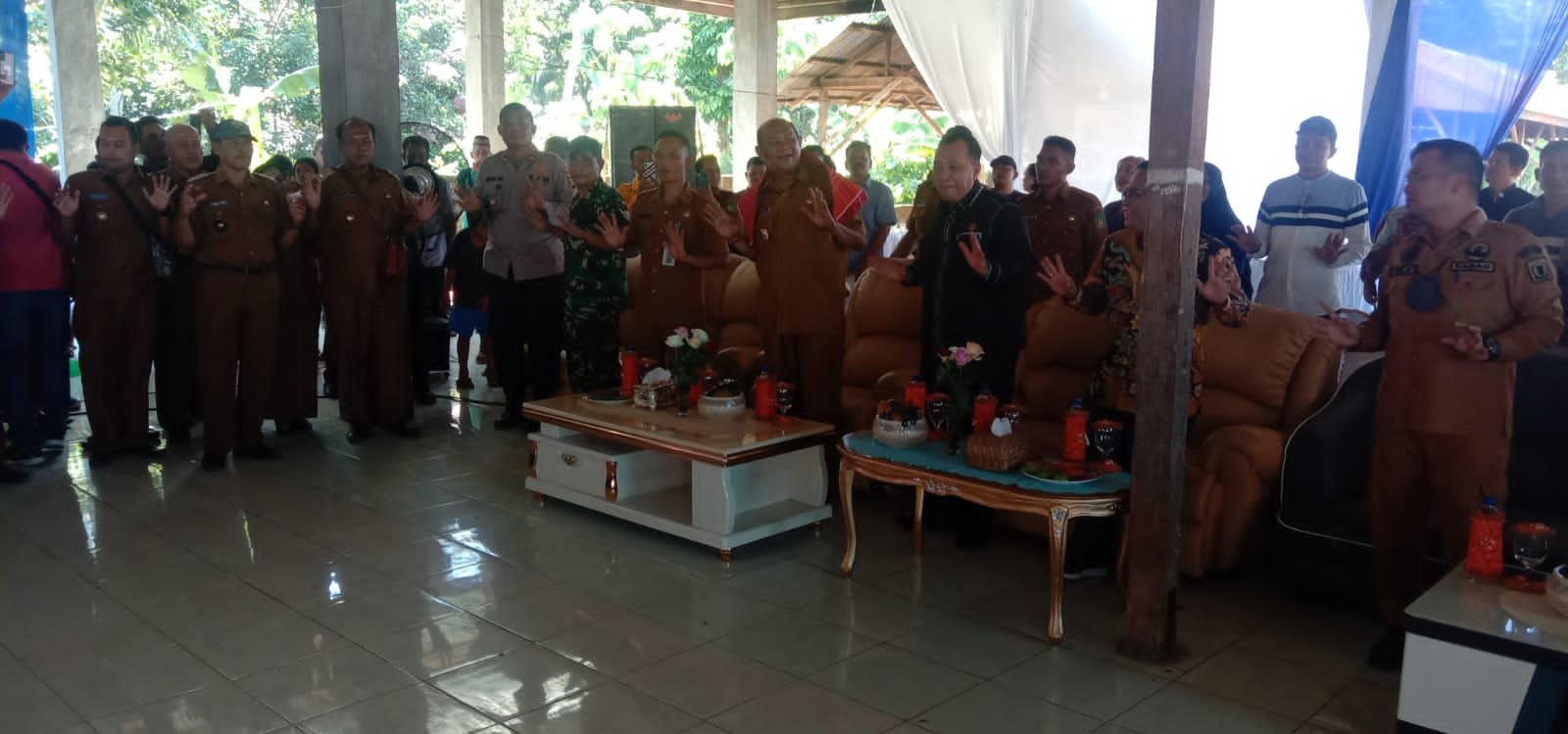 Plt Bupati Langkat Hadiri Syukuran Kades Terpilih di Sei Bingai