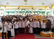 Plt Bupati Langkat Hadiri Tabligh Akbar dan Bazar UMKM Syariah