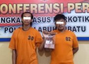 Polres Labuhanbatu Tangkap Dua Pemilik Sabu di Jalan Baru Rantauprapat