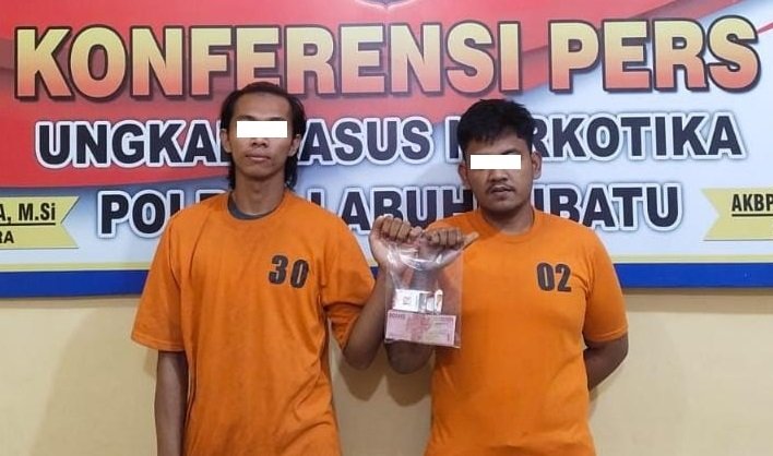Polres Labuhanbatu Tangkap Dua Pemilik Sabu di Jalan Baru Rantauprapat