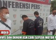 Terlibat Pencurian Sepeda Motor Milik Polisi, Oknum ASN di Labuhanbatu Diciduk