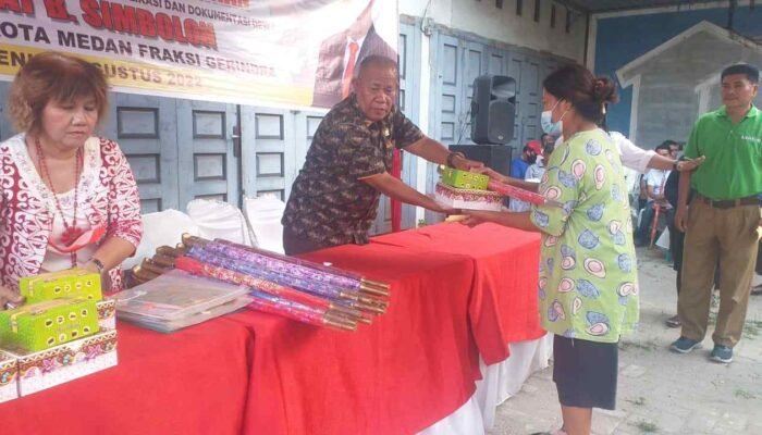 Sahat Simbolon Gelar Sosperda di Medan Timur