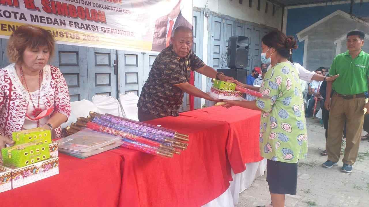 Sahat Simbolon Gelar Sosperda di Medan Timur