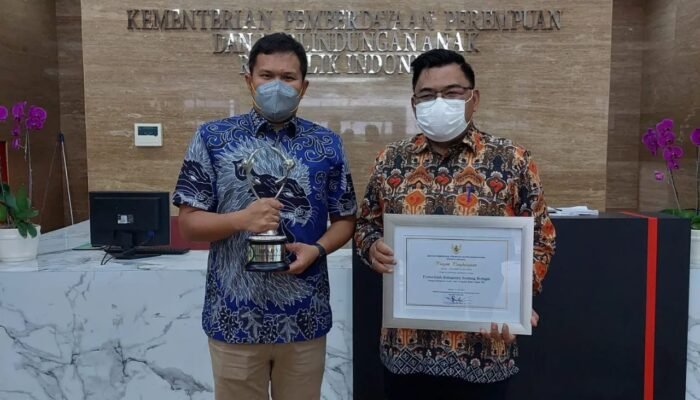 Sergai Terima Penghargaan KLA dari Kementerian PPPA