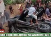 Sopir Hilang Kendali, 2 Warga Samosir Tewas Diseruduk Mobil di Dairi