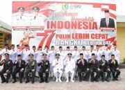Upacara HUT ke-77 RI dan Silaturahmi dengan Veteran di Kantor Bupati Sergai