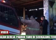 Usai Jalan Gereja, Pabrik Tahu di Sidikalang Terbakar