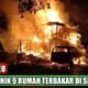 9 Rumah Terbakar di Sidikalang, Warga Panik