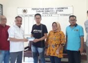 PWI Sumut Kembali Serahkan Santunan Asuransi Mendiang Lamhar Simaremare