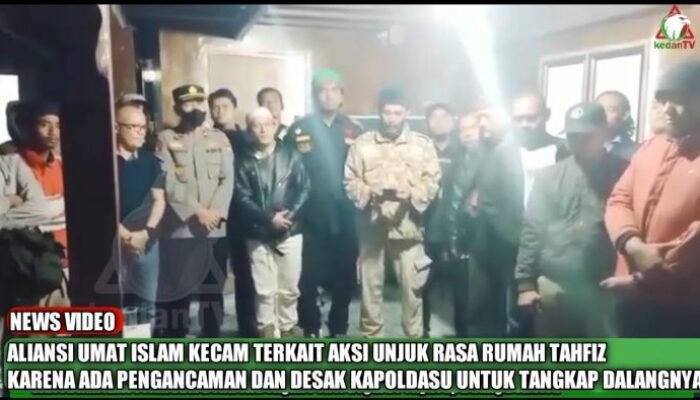 Aliansi Umat Islam Kecam Unjuk Rasa Rumah Tahfidz di Sibolangit, Desak Kapoldasu Tangkap Dalangnya