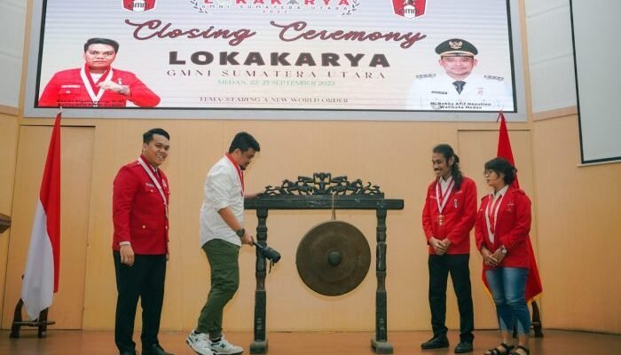 Berikan Kontribusi dan Dukungan, Bobby Nasution Dinobatkan Sebagai Warga Kehormatan GMNI Sumut