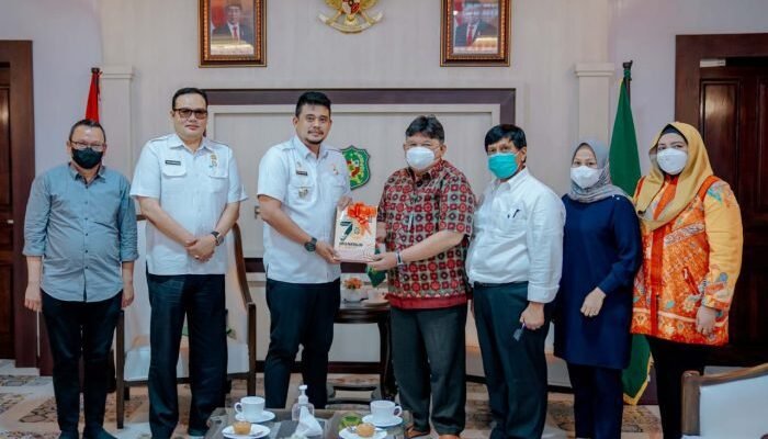 Bobby Nasution Berterima Kasih FK USU: Bantu Pemko Medan Tangani Covid-19