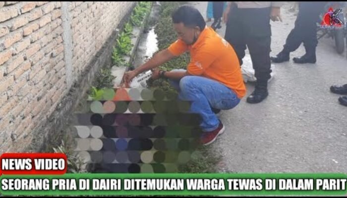 Warga Kuta Gambir Digegerkan Penemuan Mayat di Parit