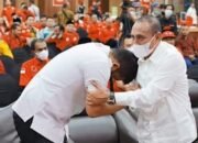 Foto Bobby Membungkuk Salami Gubsu Viral, Netizen Nilai Menantu Presiden Ini Rendah Hati