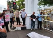 Hipamahkota Unjuk Rasa Tolak Kenaikan Harga BBM di Binjai
