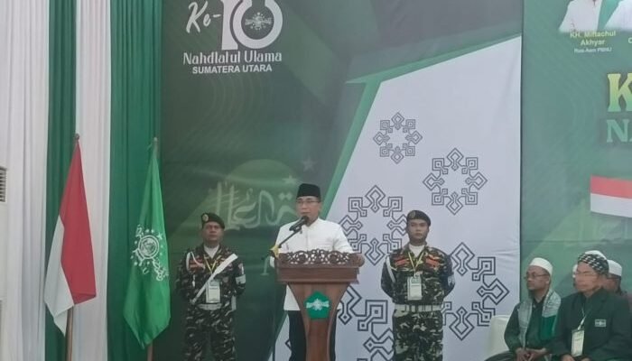 Ketum PBNU Hadiri Konferwil XVIII Sumut: Wajib Merawat Bangsa di Tengah Kesulitan Ekonomi